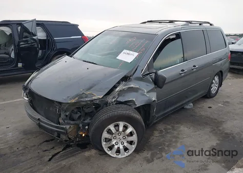 2010 Honda Odyssey Ex-L from USA, damaged, VIN 5FNRL3H7XAB050666